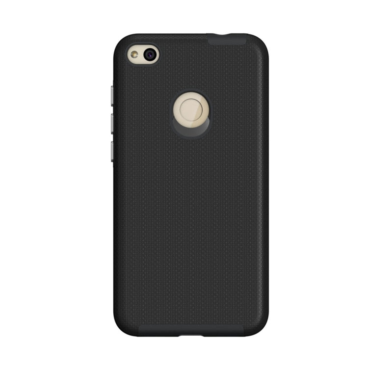 For Huawei  P8 Lite (2017) Ball Texture Anti-slip PC + TPU Protective Back Cover Case