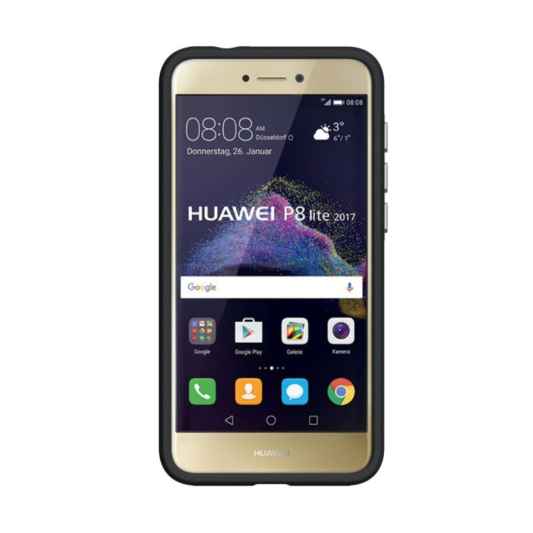 For Huawei  P8 Lite (2017) Ball Texture Anti-slip PC + TPU Protective Back Cover Case