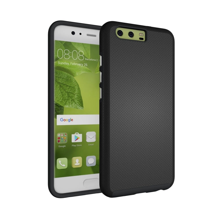 For Huawei  P10 Ball Texture Anti-slip PC + TPU Protective Back Cover Case