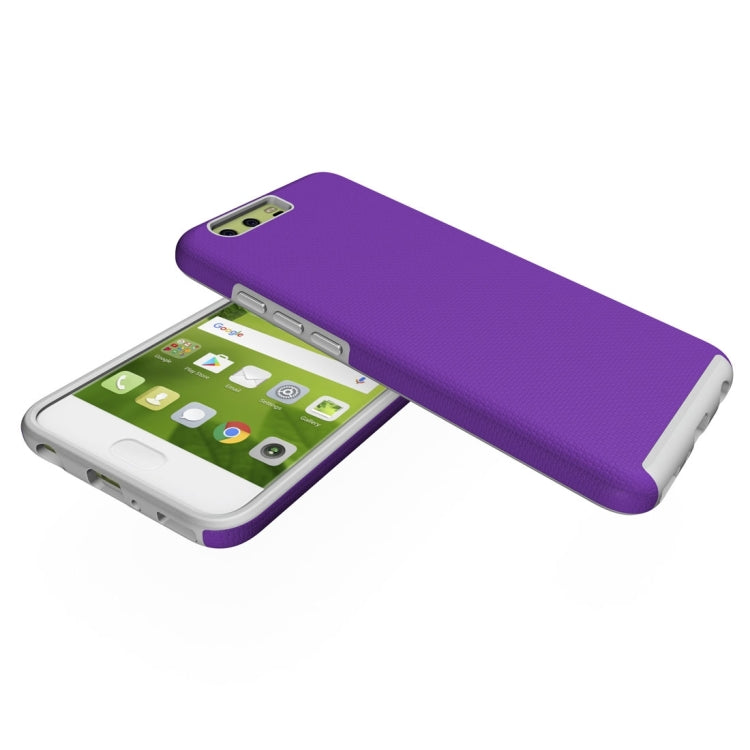 For Huawei  P10 Plus Ball Texture Anti-slip PC + TPU Protective Back Cover Case