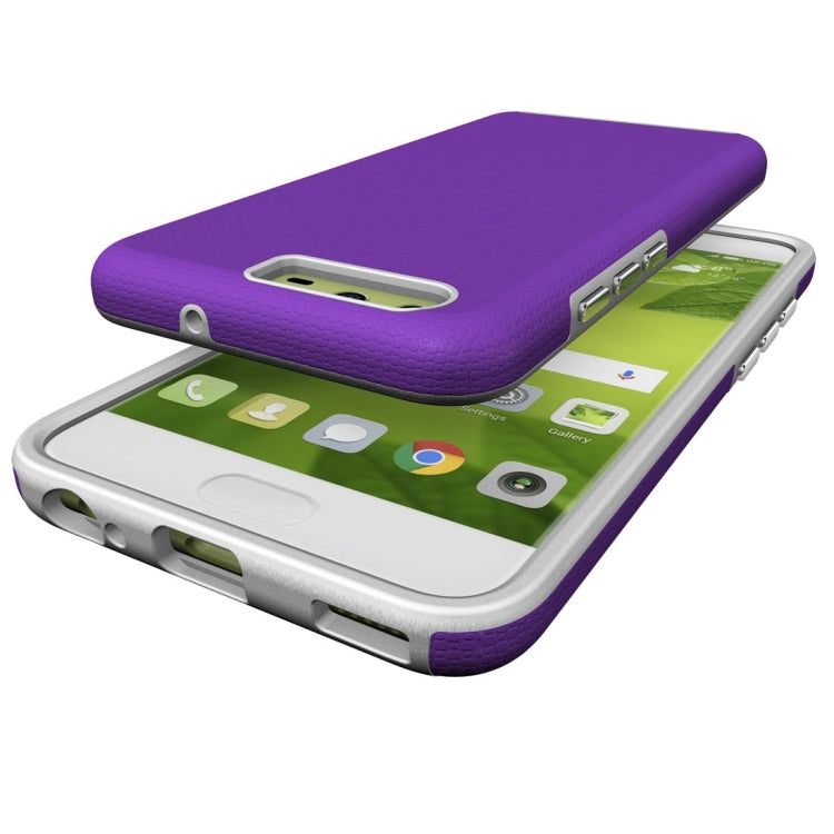 For Huawei  P10 Plus Ball Texture Anti-slip PC + TPU Protective Back Cover Case