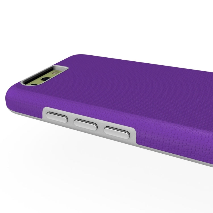 For Huawei  P10 Plus Ball Texture Anti-slip PC + TPU Protective Back Cover Case