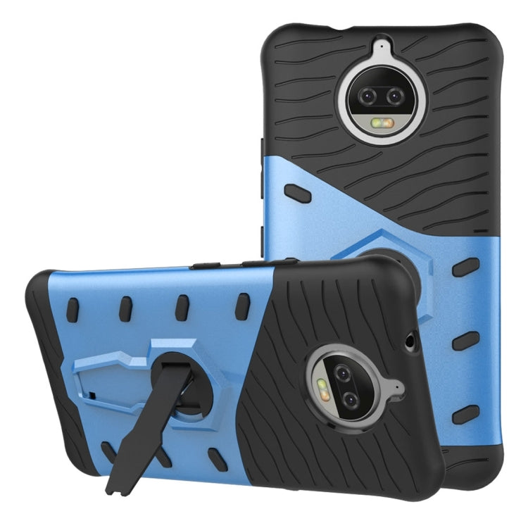 For Motorola Moto G5S Plus PC + TPU Dropproof Sniper Hybrid Protective Back Cover Case with 360 Degree Rotation Holder