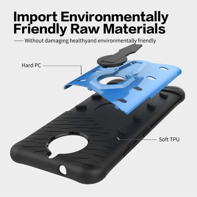 For Motorola Moto G5S Plus PC + TPU Dropproof Sniper Hybrid Protective Back Cover Case with 360 Degree Rotation Holder