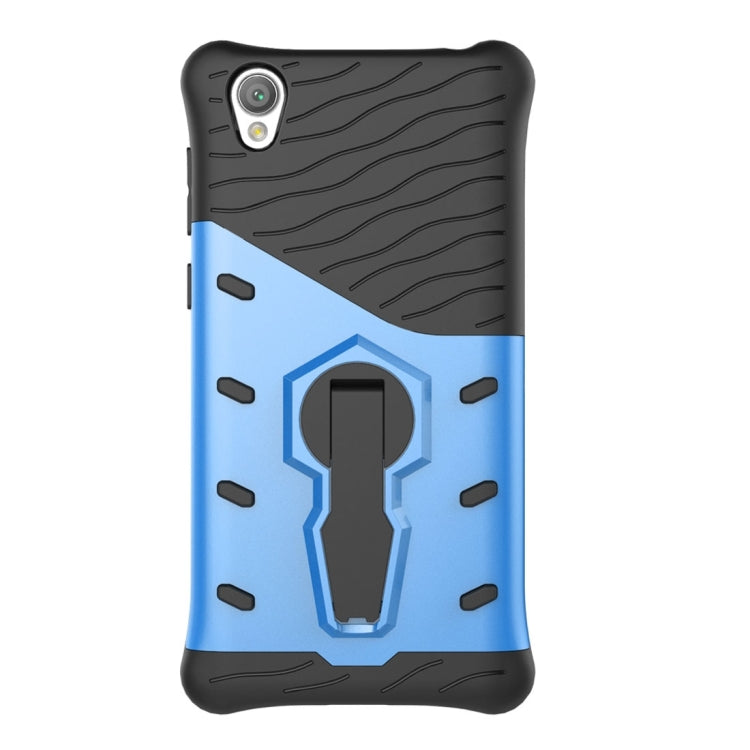 For Sony Xperia L1 PC + TPU Dropproof Sniper Hybrid Protective Back Cover Case with 360 Degree Rotation Holder