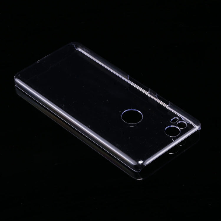 For Google Pixel 2 Ultra-thin Transparent PC Protective Back Cover Case