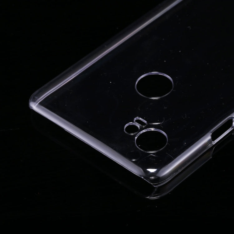 For Google Pixel 2 XL Ultra-thin Transparent PC Protective Back Cover Case