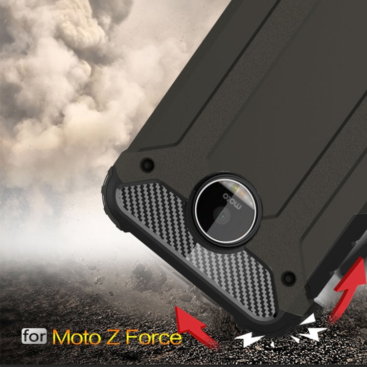 For Motorola Z Force Armor TPU + PC Combination Case
