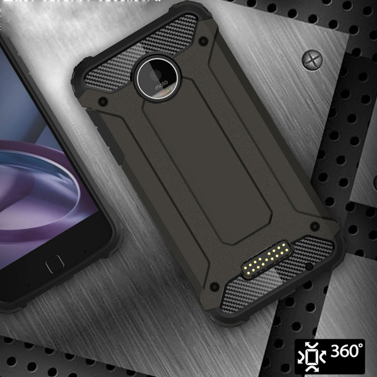 For Motorola Z Force Armor TPU + PC Combination Case