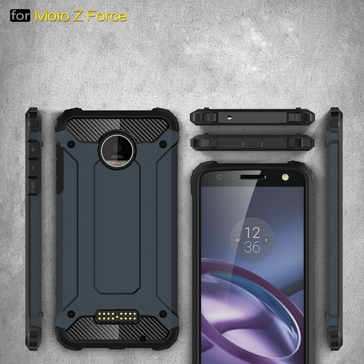 For Motorola Z Force Armor TPU + PC Combination Case