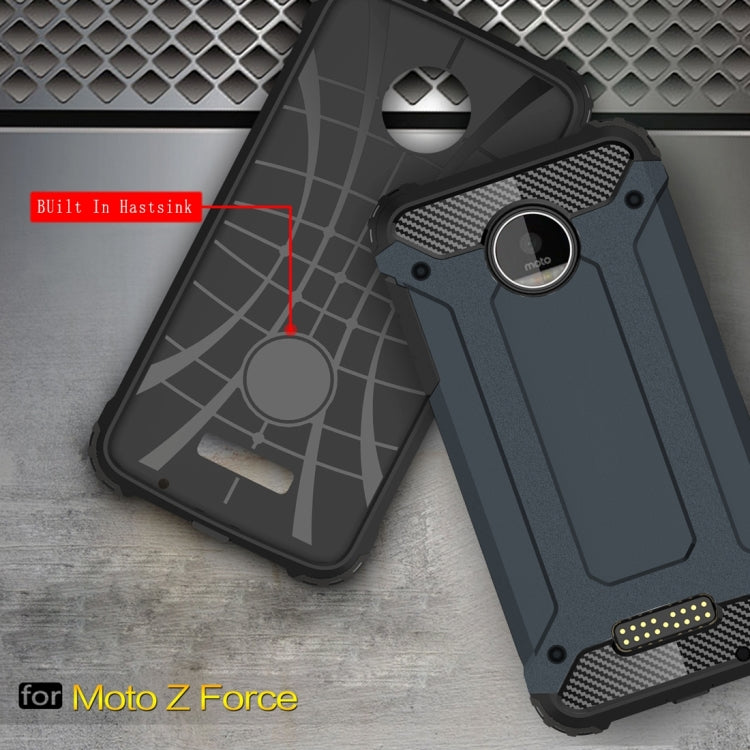 For Motorola Z Force Armor TPU + PC Combination Case