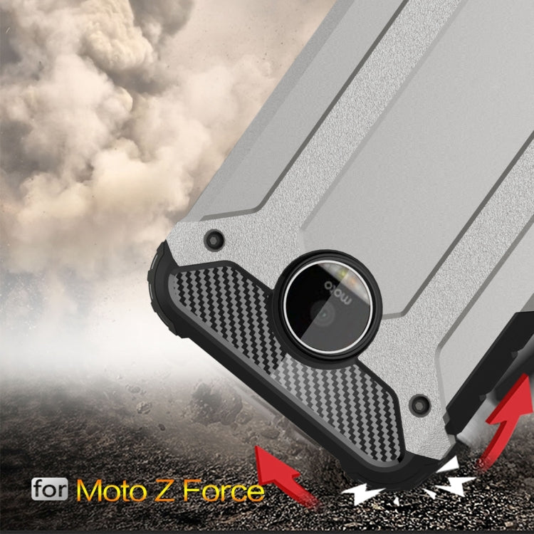For Motorola Z Force Armor TPU + PC Combination Case