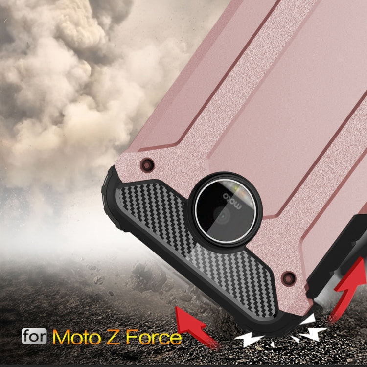 For Motorola Z Force Armor TPU + PC Combination Case