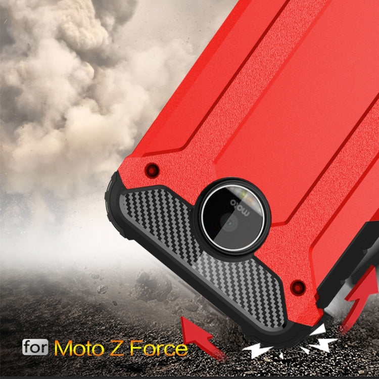 For Motorola Z Force Armor TPU + PC Combination Case