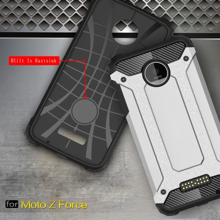 For Motorola Z Force Armor TPU + PC Combination Case