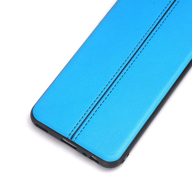 For Huawei  P10 Plus Plain Weave Texture Leather Surface Protective Back Cover Case