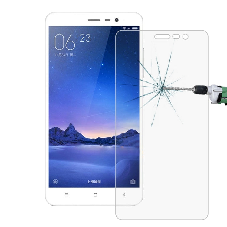 2 PCS for Xiaomi Redmi Note 3 0.26mm 9H Surface Hardness 2.5D Explosion-proof Tempered Glass Screen Film