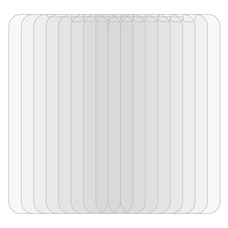 50 PCS for LG X Screen 0.26mm 9H Surface Hardness 2.5D Explosion-proof Tempered Glass Film, No Retail Package