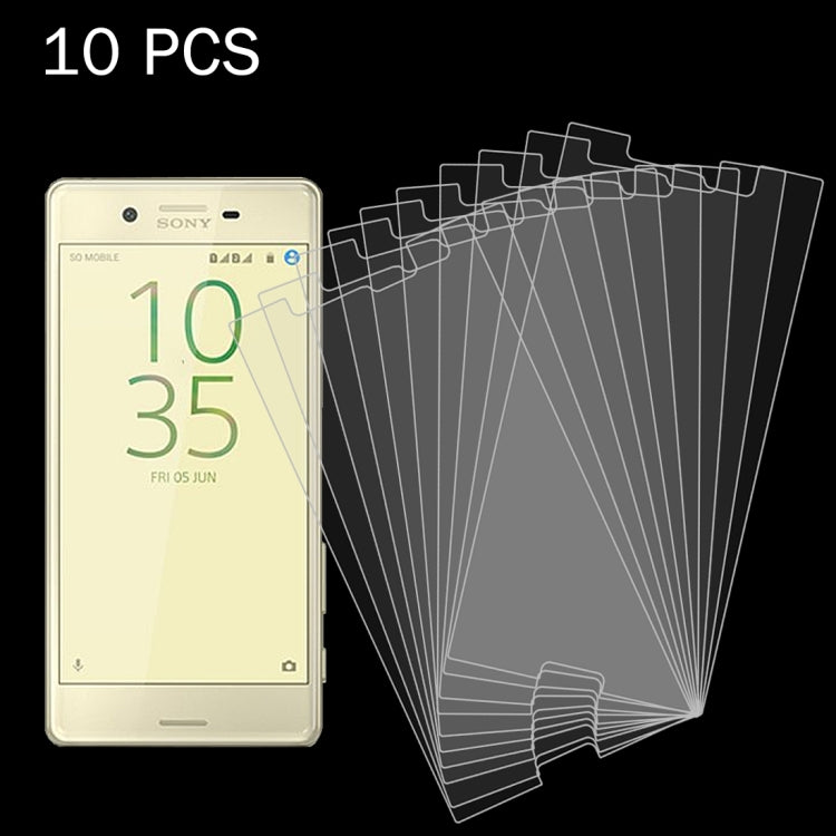 10 PCS for Sony Xperia X Performance 0.26mm 9H Surface Hardness 2.5D Explosion-proof Tempered Glass Screen Film