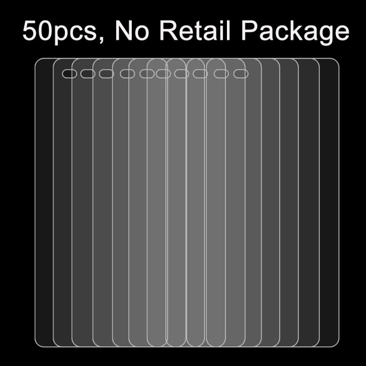 50 PCS for Sony Xperia XA 0.26mm 9H Surface Hardness 2.5D Explosion-proof Tempered Glass Film, No Retail Package