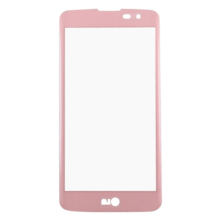 For LG K7 0.26mm 9H Surface Hardness 3D Explosion-proof Colorized Silk-screen Tempered Glass Full Screen Film