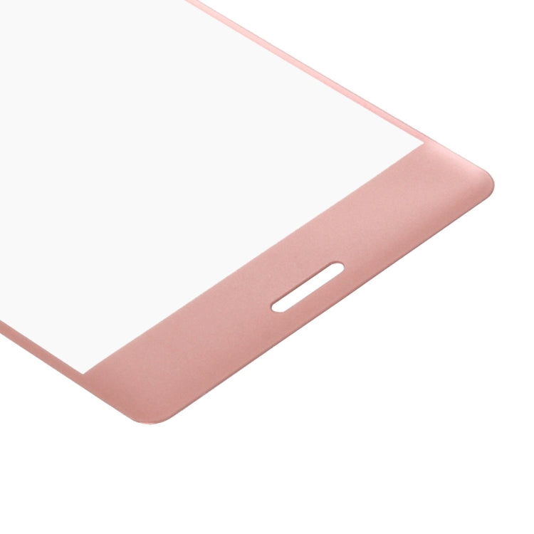 For Sony Xperia X 0.26mm 9H Surface Hardness 3D Explosion-proof Colorized Silk-screen Tempered Glass Full Screen Film