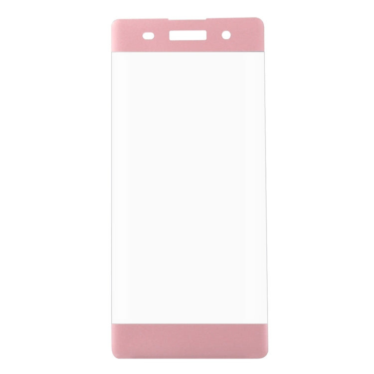 For Sony Xperia XA 0.26mm 9H Surface Hardness 3D Explosion-proof Colorized Silk-screen Tempered Glass Full Screen Film