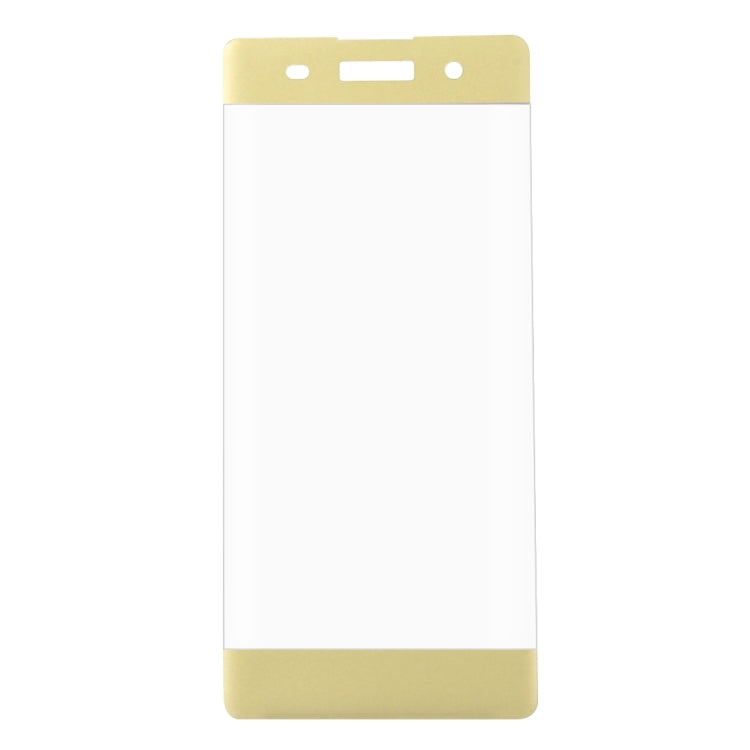 For Sony Xperia XA 0.26mm 9H Surface Hardness 3D Explosion-proof Colorized Silk-screen Tempered Glass Full Screen Film