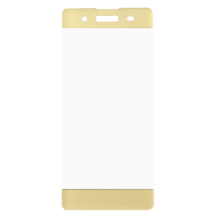 For Sony Xperia XA 0.26mm 9H Surface Hardness 3D Explosion-proof Colorized Silk-screen Tempered Glass Full Screen Film