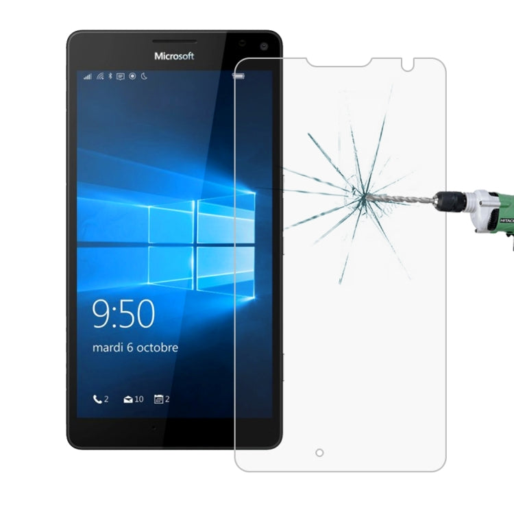 10 PCS for MicroSoft Lumia 950 XL 0.26mm 9H Surface Hardness 2.5D Explosion-proof Tempered Glass Screen Film
