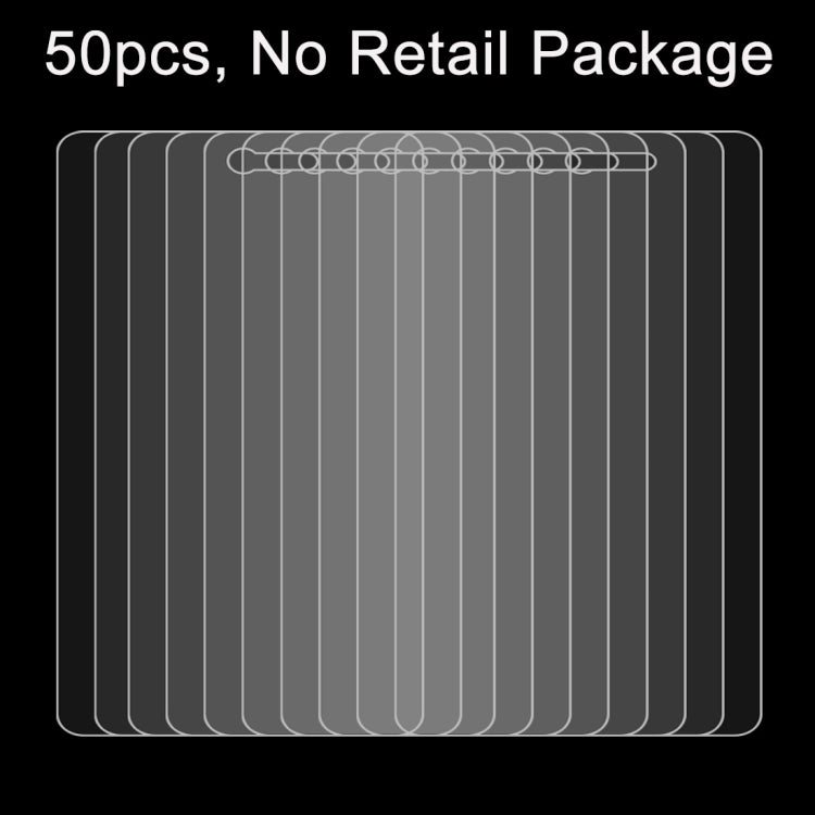 50 PCS for Wiko Rainbow UP 0.26mm 9H Surface Hardness 2.5D Explosion-proof Tempered Glass Film, No Retail Package