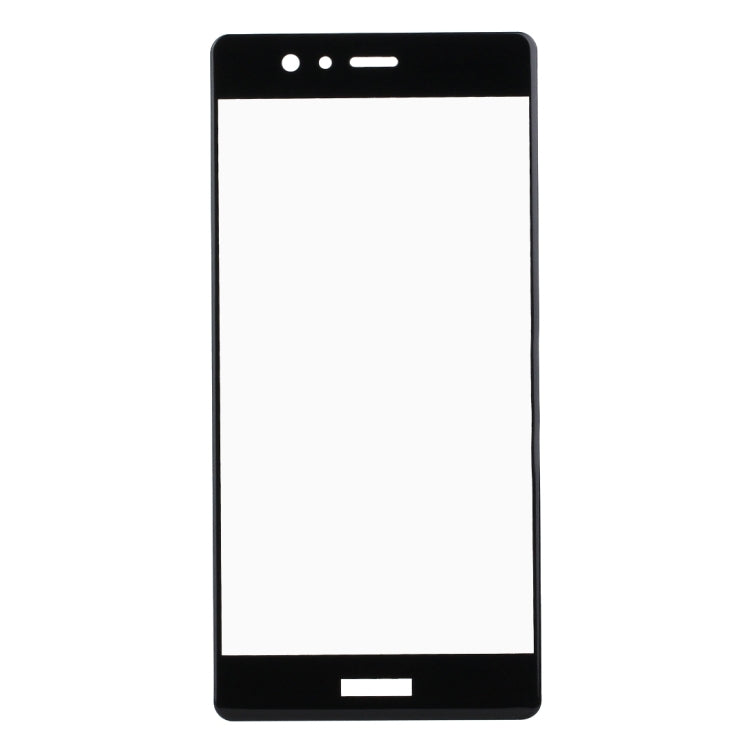 For Huawei  P9 0.26mm 9H Surface Hardness 3D Curved Explosion-proof Colorized Silk-screen Tempered Glass Full Screen Film