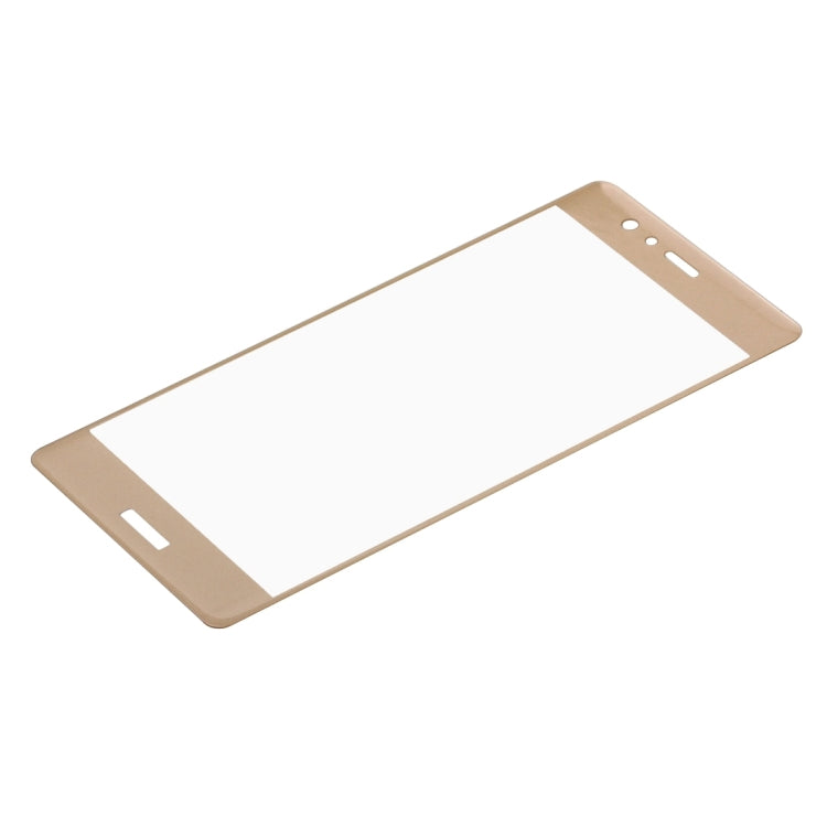 For Huawei  P9 0.26mm 9H Surface Hardness 3D Curved Explosion-proof Colorized Silk-screen Tempered Glass Full Screen Film