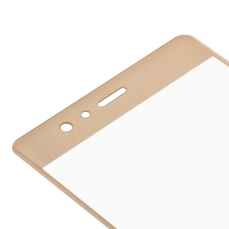 For Huawei  P9 0.26mm 9H Surface Hardness 3D Curved Explosion-proof Colorized Silk-screen Tempered Glass Full Screen Film