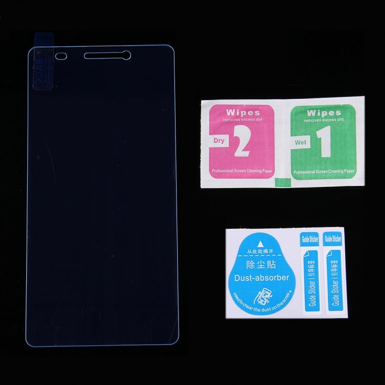 2 in 1 For Lenovo S8 / A7600 (S-MPH-2000) 0.26mm 9H Surface Hardness Explosion-proof Anti Blue-ray Tempered Glass Screen Film + Soft TPU Protective Case