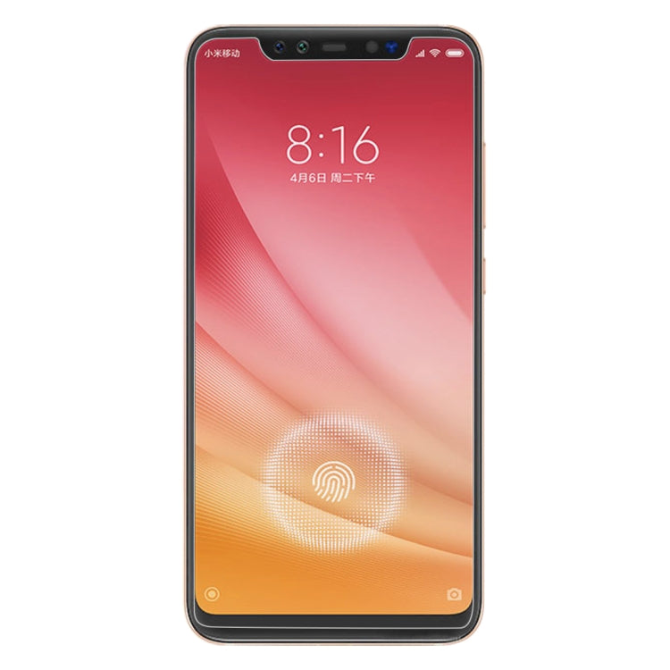 100 PCS 0.26mm 9H 2.5D Explosion-proof Tempered Glass Film for Xiaomi Mi 8 Pro