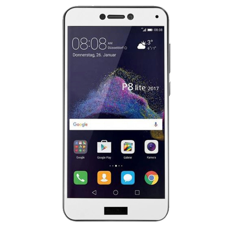 For Huawei P8 Lite (2017) 0.26mm 9H Surface Hardness Explosion-proof Full Screen Tempered Glass Screen Film