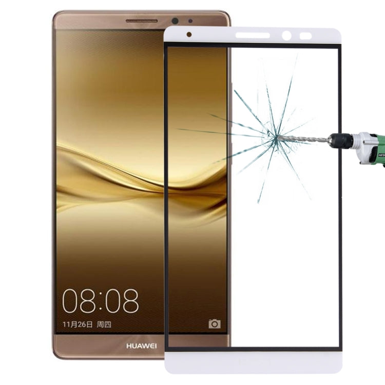 For Huawei  Mate 8 0.26mm 9H Surface Hardness Explosion-proof Silk-screen Tempered Glass Full Screen Film