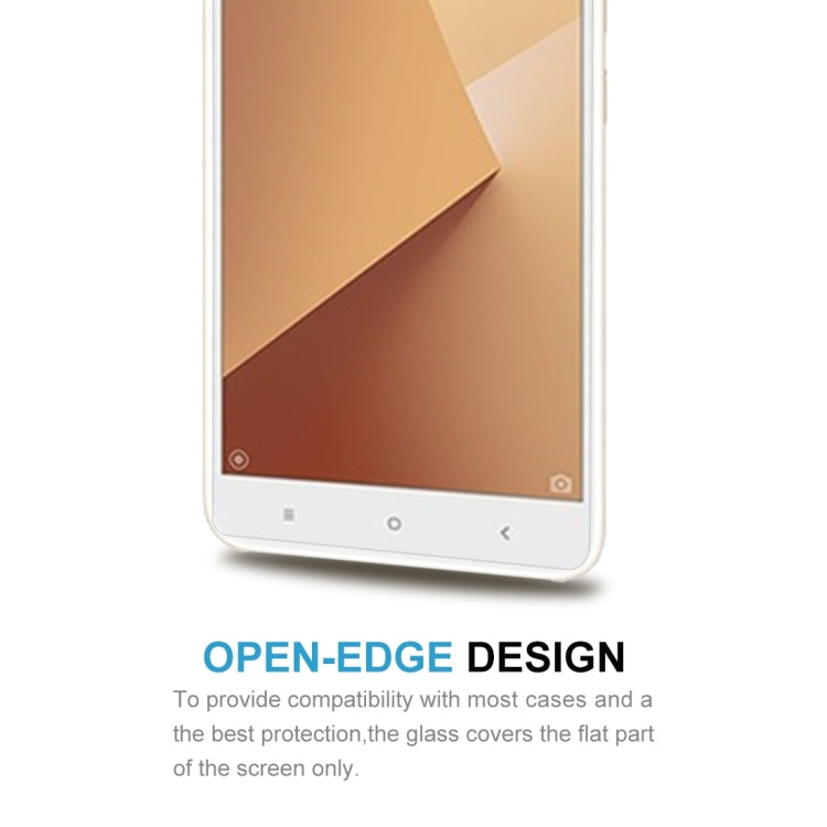 2 PCS for Xiaomi Redmi Note 5A 0.26mm 9H Surface Hardness 2.5D Explosion-proof Non-full Screen Tempered Glass Screen Film