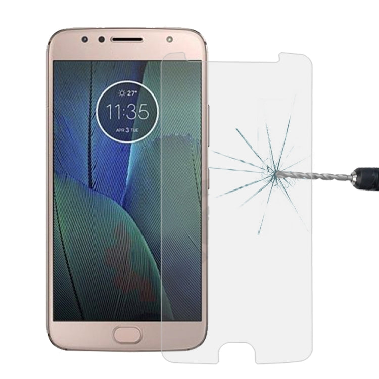 For Motorola Moto G5S Plus 0.3mm 9H Surface Hardness 2.5D Explosion-proof Tempered Glass Non-full Screen Film