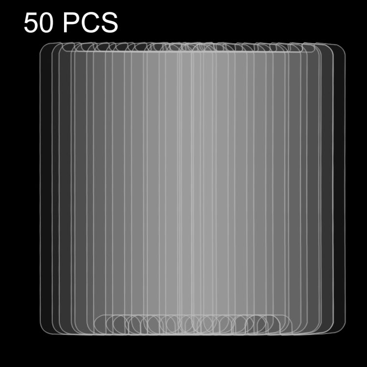 50 PCS for Motorola Moto G5S Plus 0.3mm 9H Surface Hardness 2.5D Explosion-proof Tempered Glass Non-full Screen Film, No Retail Package