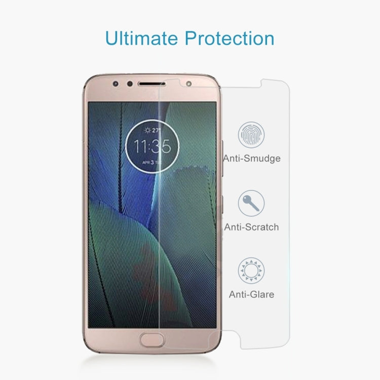 100 PCS for Motorola Moto G5S Plus 0.3mm 9H Surface Hardness 2.5D Explosion-proof Tempered Glass Non-full Screen Film