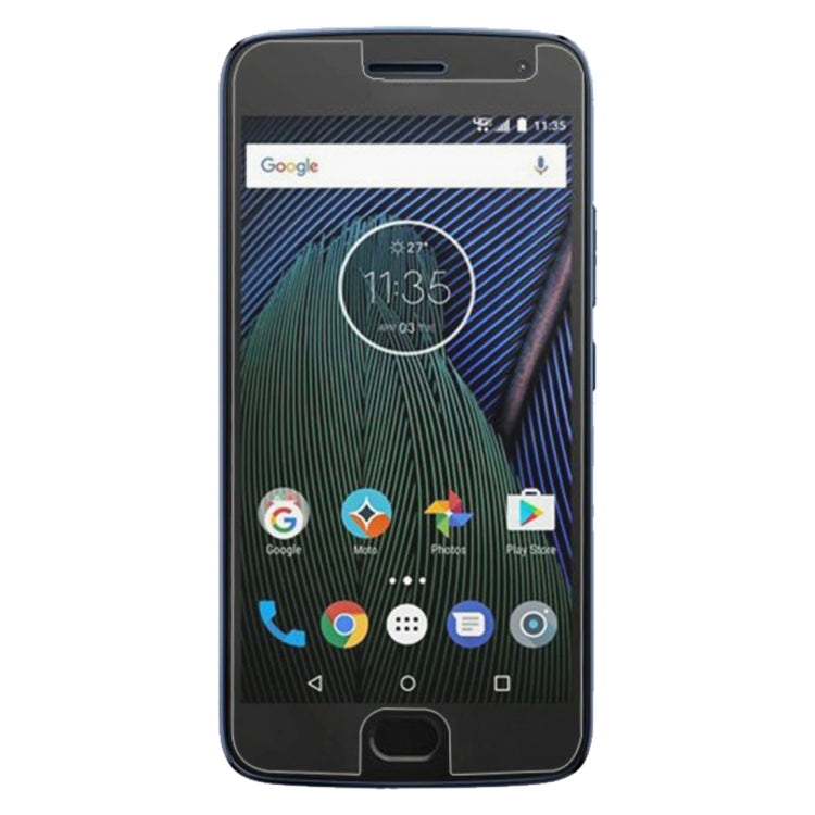 For Motorola Moto G5S 0.3mm 9H Surface Hardness 2.5D Explosion-proof Tempered Glass Non-full Screen Film