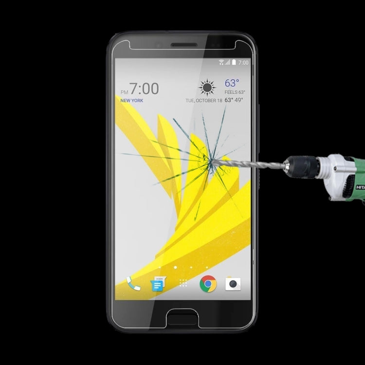 For HTC Bolt 0.26mm 9H Surface Hardness Explosion-proof Non-full Screen Tempered Glass Screen Film