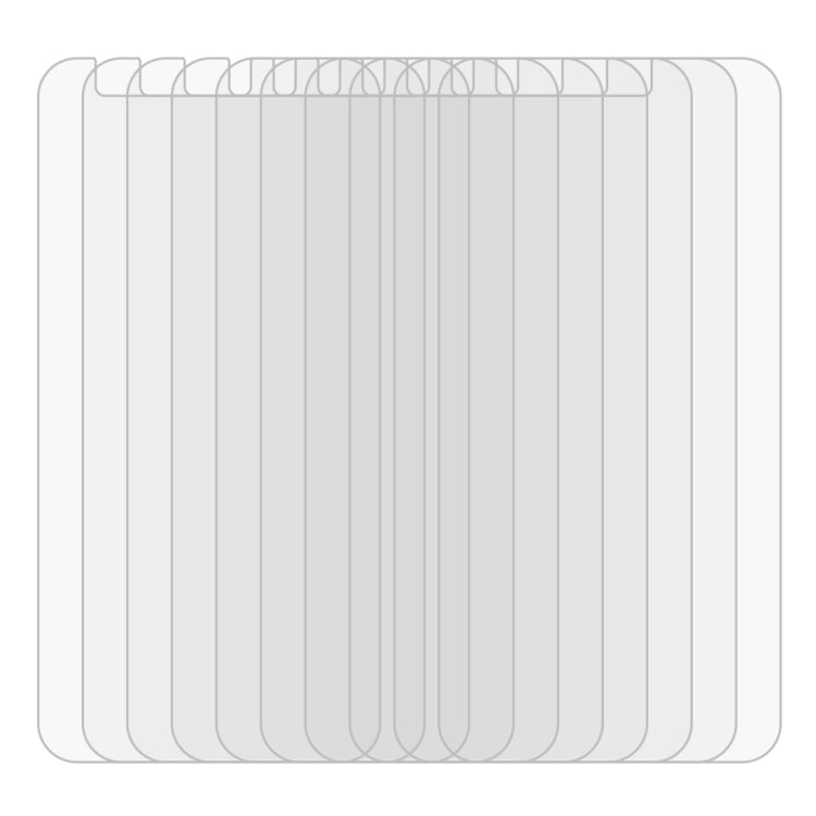 10 PCS for LG K10 (2017) 0.26mm 9H Surface Hardness Explosion-proof Non-full Screen Tempered Glass Screen Film