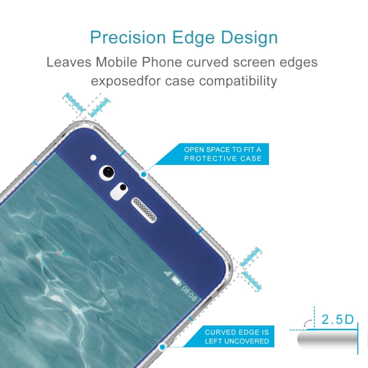 For Huawei  P10 Plus 0.26mm 9H Surface Hardness Explosion-proof Full Screen Tempered Glass Screen Film