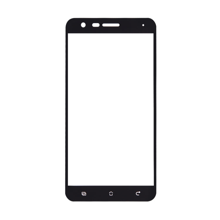 For Asus ZenFone 3 / ZE552KL 0.26mm 9H Surface Hardness Explosion-proof Colorized Silk-screen Tempered Glass Full Screen Film