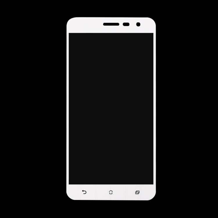 For Asus ZenFone 3 / ZE552KL 0.26mm 9H Surface Hardness Explosion-proof Colorized Silk-screen Tempered Glass Full Screen Film