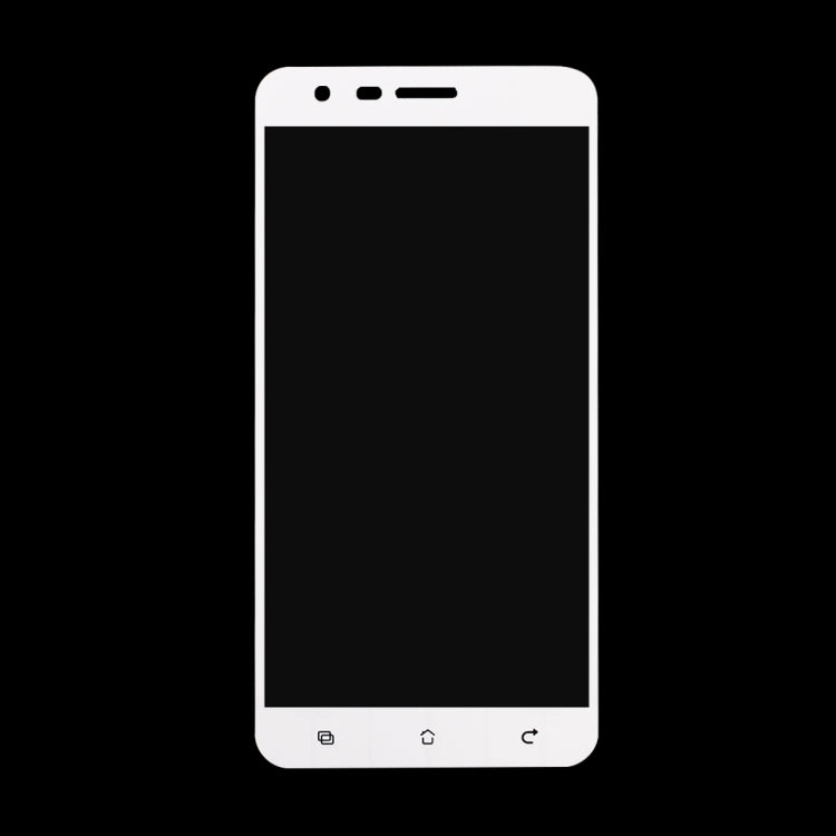 For Asus ZenFone 3 / ZE552KL 0.26mm 9H Surface Hardness Explosion-proof Colorized Silk-screen Tempered Glass Full Screen Film