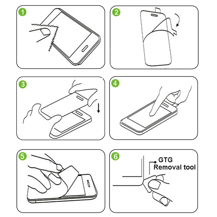 100 PCS for Nokia 5 0.26mm 9H Surface Hardness Explosion-proof Non-full Screen Tempered Glass Screen Film